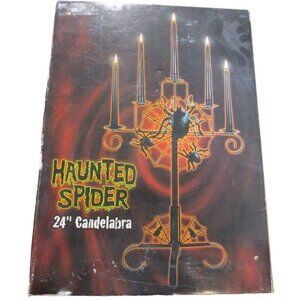 Haunted Spider 24" Candelabra By Spencers